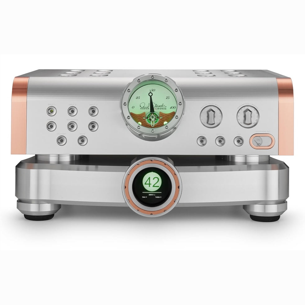 Dan Dagostino C2 preamplifier front silver