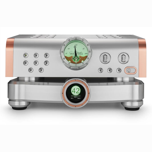 Dan Dagostino C2 preamplifier front silver