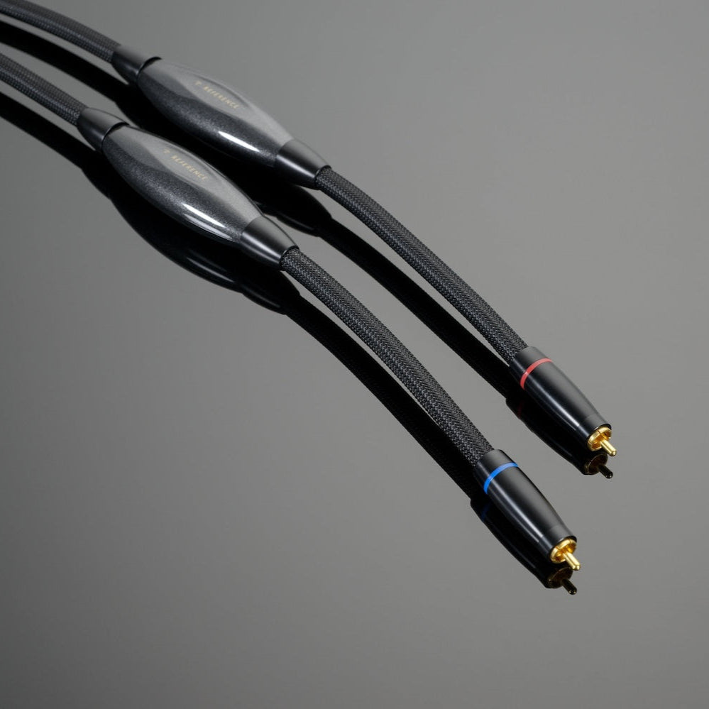 Transparent Reference RCA Interconnect Cables
