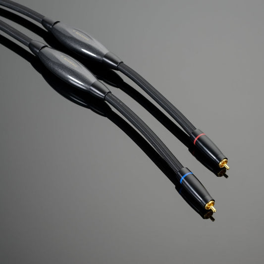 Transparent Reference RCA Interconnect Cables