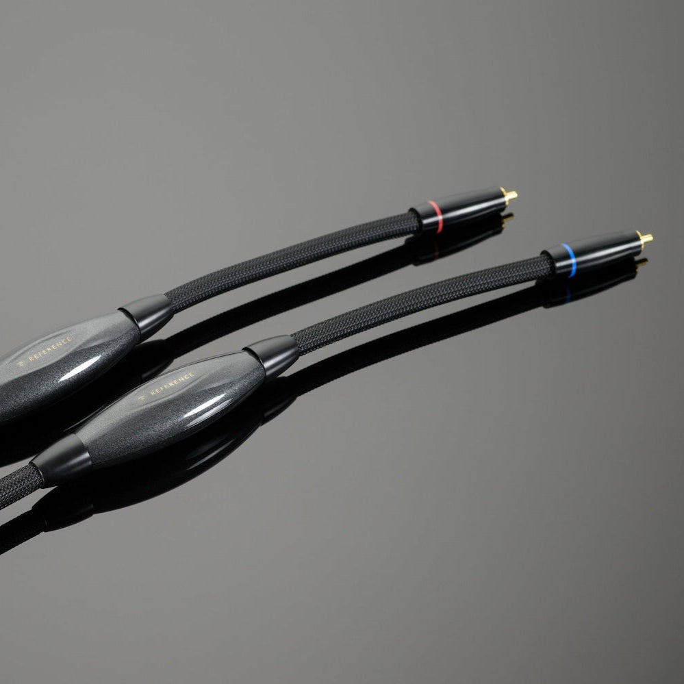 Transparent Reference RCA Interconnect Cables