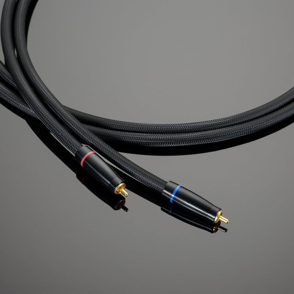 Transparent Reference RCA Interconnect Cables