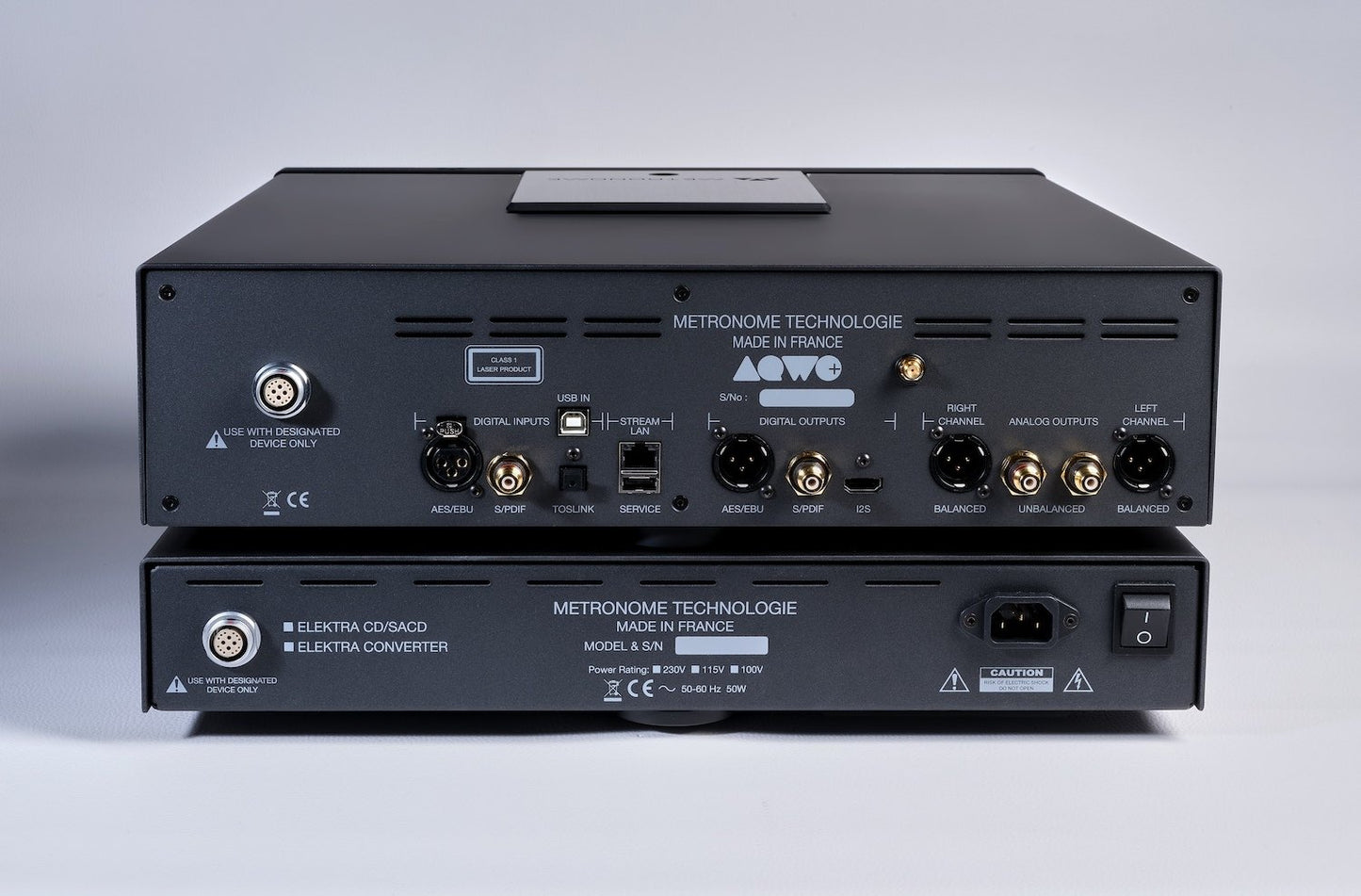 Metronome AQWO 2+ Hybrid DAC + SACD/CD + Streamer + Separate Power Suppy