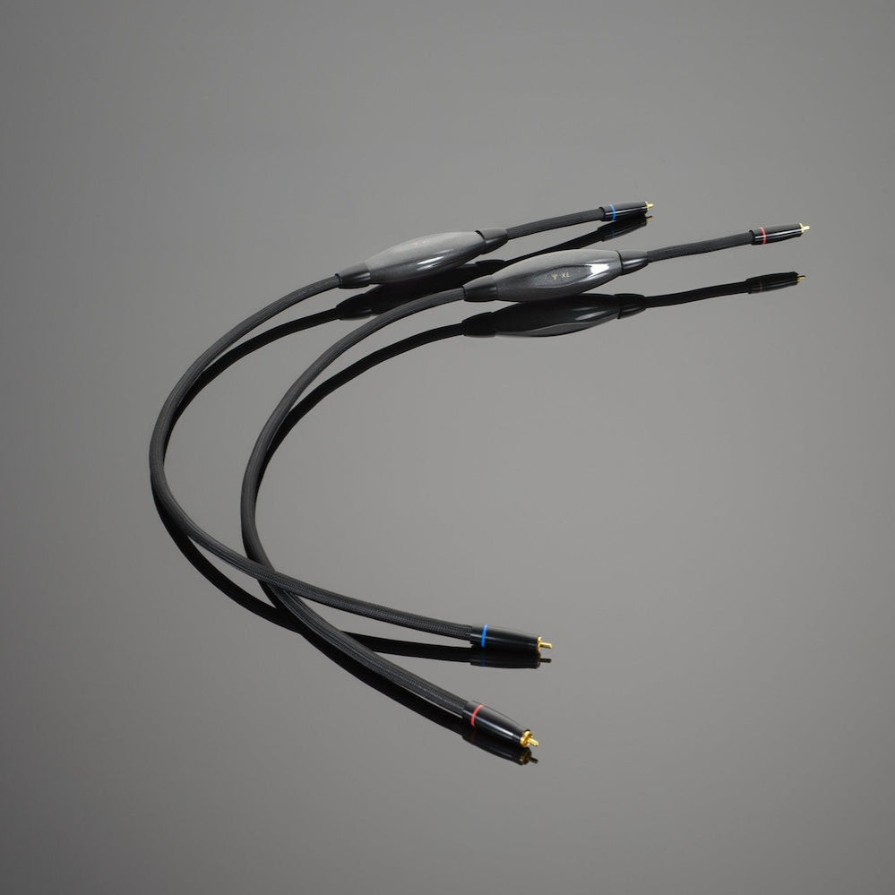Transparent XL RCA Interconnect Cables