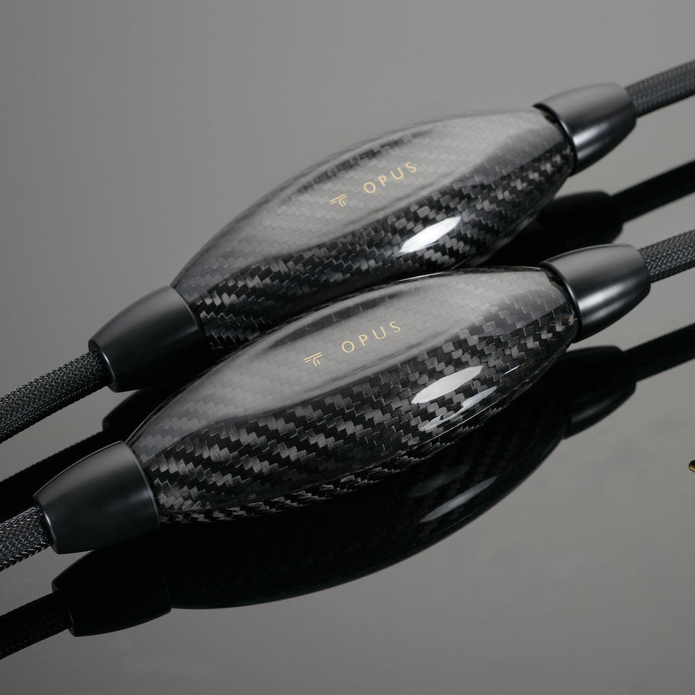 Transparent Opus RCA Interconnect Cables