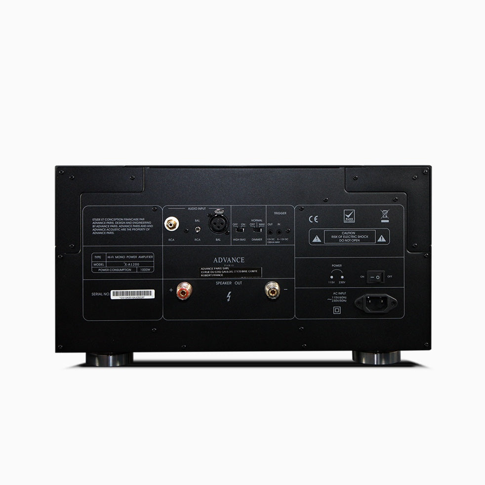 Advance Paris X-A1200 Power Amplifier