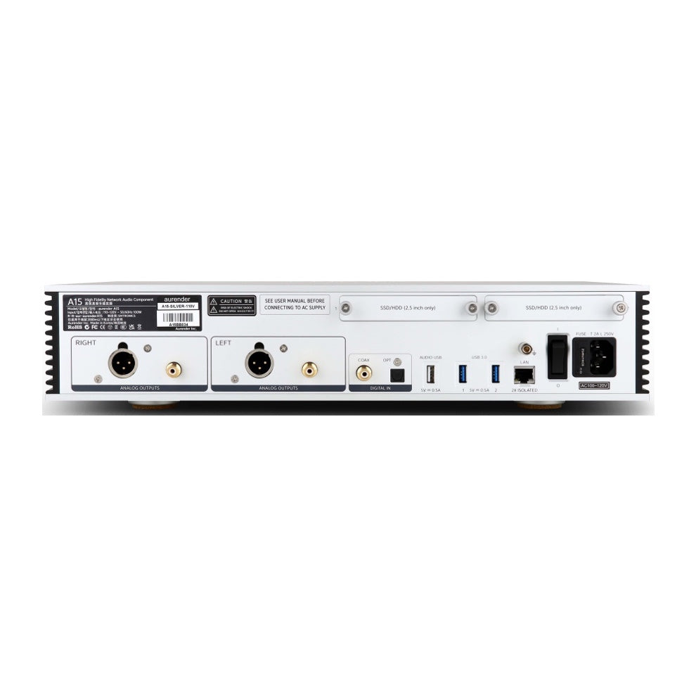 Aurender A15 Music Server & Streamer with DAC