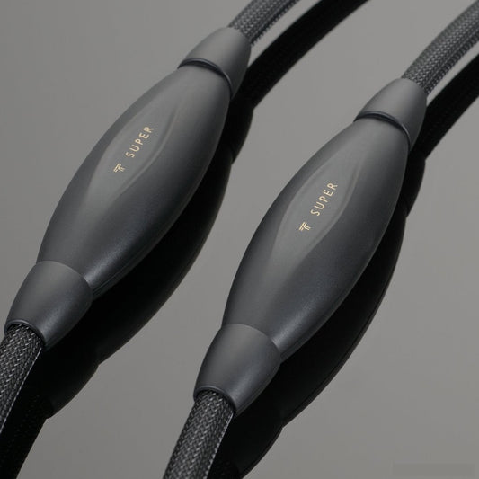 Transparent Super RCA Interconnect Cables