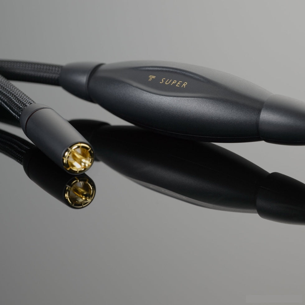 Transparent Super RCA Interconnect Cables