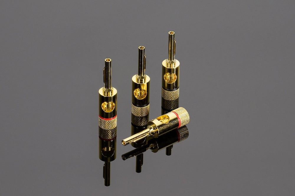 Transparent Spade to Banana Adapter
