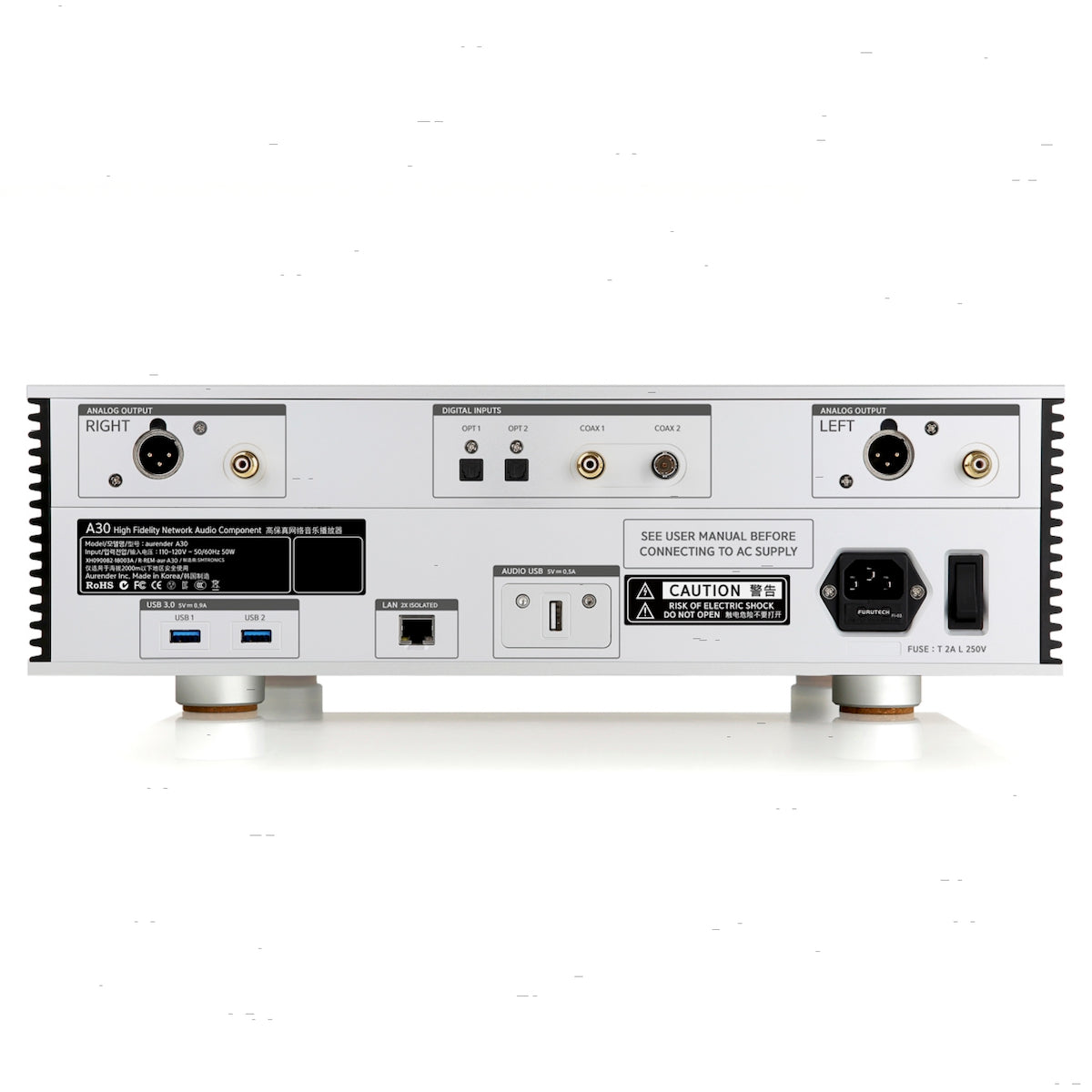 Aurender A30 Music Server & Streamer with DAC