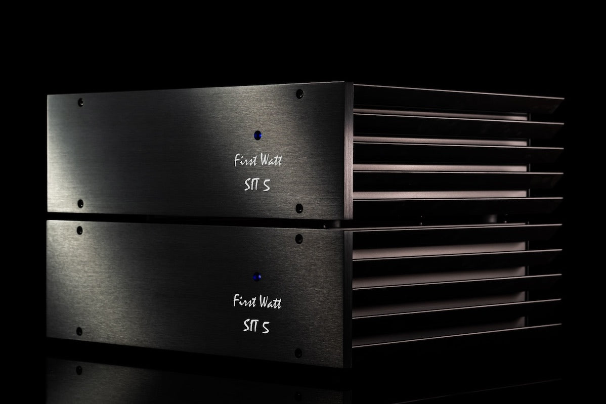 First Watt SIT-5 Mono Power Amplifiers