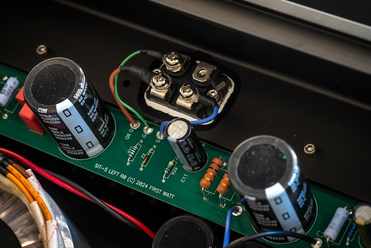 First Watt SIT-5 Mono Power Amplifiers