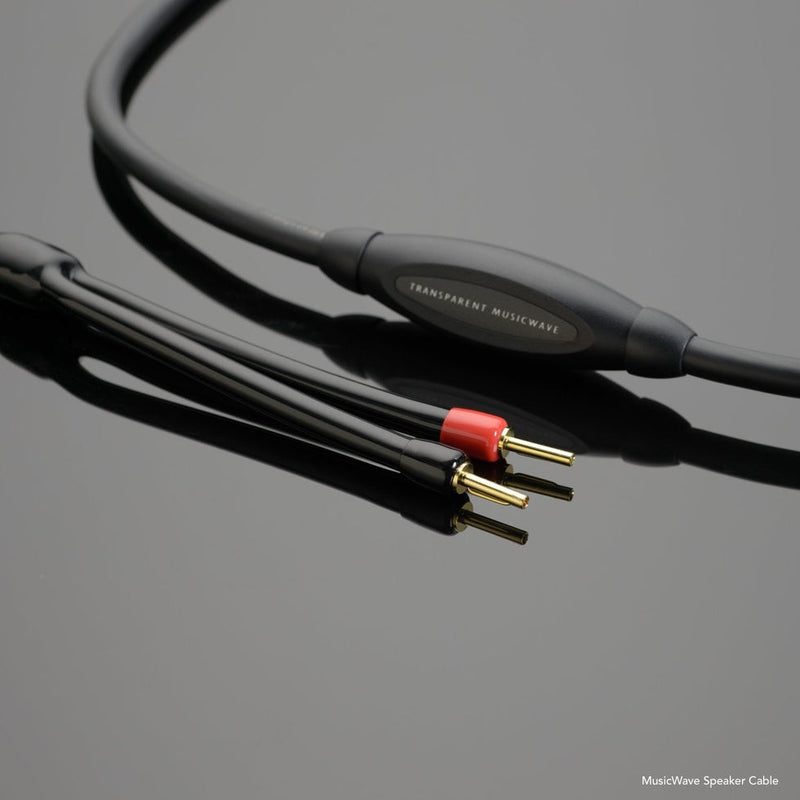 Transparent MusicWave Speaker Cables