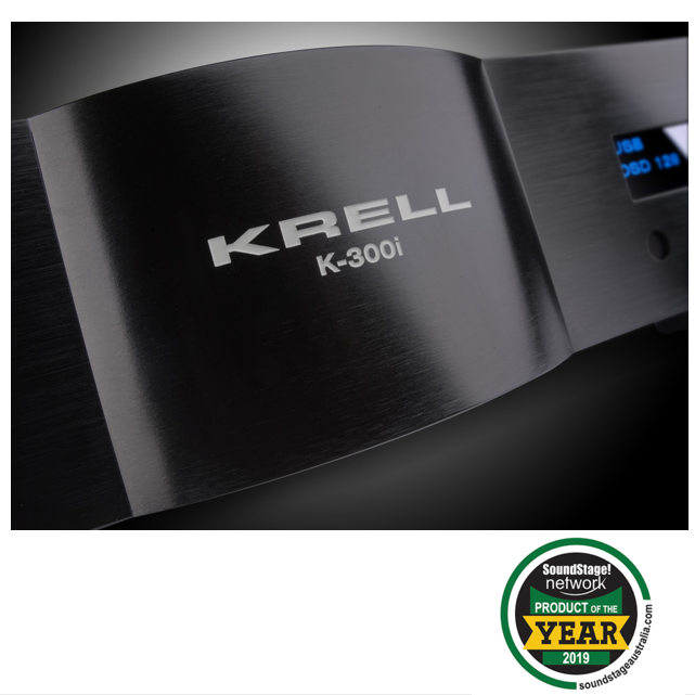 Krell K-300i gets Product of the Year 2019 reward
