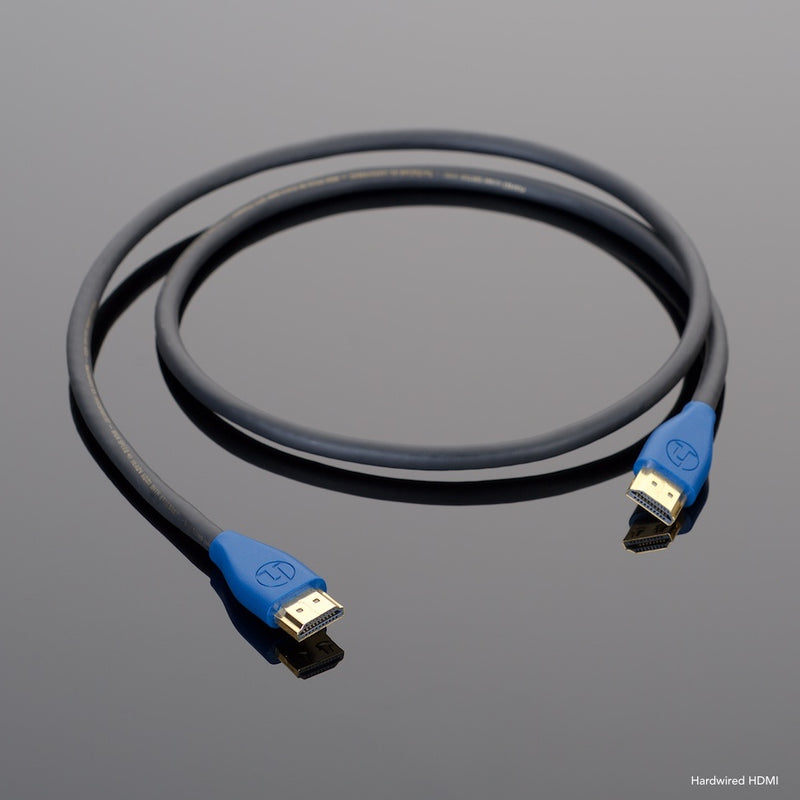 Transparent Hardwired HDMI Video Cables